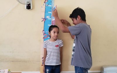 Plática y medición de alumnos