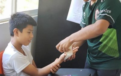 Técnicas de vendaje en Arrollo González