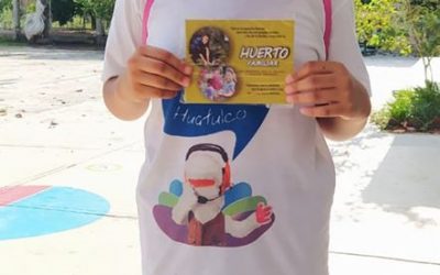 Reciben sus paquetes para huertos